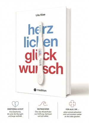 Herz Lichen Glueck Wunsch Taschenbuch gedruckt Abholung in Dottikon